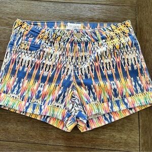 Celebrity Pink Short Cuffed Multi Colour Shorts Size 1